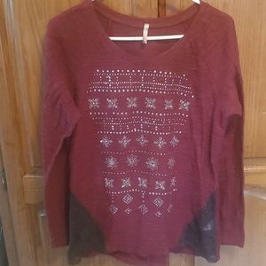 Vanity snowflake sweater